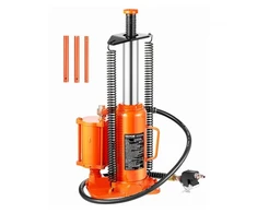 VEVOR Pneumatinis hidraulinis butelio keltuvas, 12 t, 265–505 mm