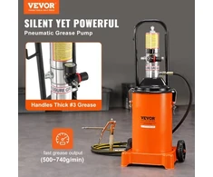 VEVOR Pneumatinis tepalo siurblys, 3 gal. 12 l, 50:1, su 13 pėdų žarna ir ratukais