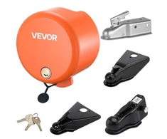 VEVOR Priekabos spyna, tinka 47,5, 50,6 ir 58,6 mm tiesiems rutuliniams movoms