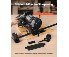 Koduva VEVOR Pro Grind galandymo sistema, daugialypis galandymo laikiklis 152 mm ir 203 mm stendiniam šlifuokliui