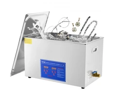 VEVOR Profesionalus ultragarsinis valiklis, 30 l, nerūdijančio plieno, 40 kHz
