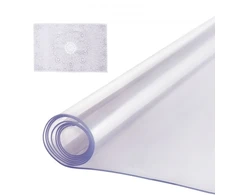 Koduva VEVOR PVC stalo apsauga, 101,6 x 152,4 cm, 2,0 mm, skaidri
