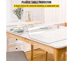 Koduva VEVOR PVC stalo apsauga, 40 x 72 col., skaidri, 1,5 mm