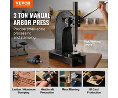Koduva VEVOR rankinis arborinis presas, 3 t, 310 mm maksimalus aukštis