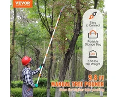 Koduva VEVOR rankinis pole saw, ištraukiamas 1,4-3 m, GZJ-3m