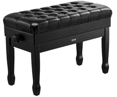 Koduva VEVOR reguliuojamas pianino ir klavišinių suolas su saugykla, paminkštinta sėdyne, 750 x 360 x 515 mm