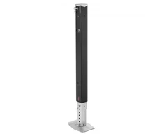 Koduva VEVOR RV priekinės penktosios jungties atramos koja 179014, 825 mm, juoda
