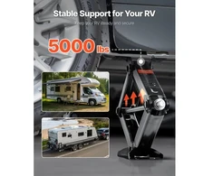 Koduva VEVOR RV žirkliniai stabilizatoriai, 5000 lbs, 4–23,4 in, komplektas 2 vnt.