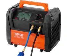 VEVOR Šaltnešio regeneravimo įrenginys, 1 HP, dvigubas cilindras, 3000 aps./min. bešepetėlis variklis