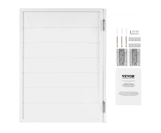 Koduva VEVOR salūno durys, vienos vidaus, baltos, 81,3 x 106,7 cm