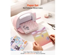 Koduva VEVOR scrapbooking popierius, 72 lapai, 152 mm, įvairių specialių raštų rinkinys