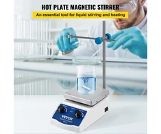 Koduva VEVOR SH-2 laboratorinis magnetinis maišytuvas su kaitinimo plokšte, 1000 ml, 0-2000 aps./min., 200 °C, 220 V