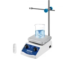 Koduva VEVOR SH-2 laboratorinis magnetinis maišytuvas su kaitinimo plokšte, 1000 ml, 0-2000 aps./min., 200 °C, 220 V