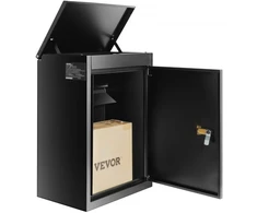 Koduva VEVOR sieninė siuntų dėžė, 39,1 x 26,9 x 52,1 cm, cinkuoto plieno, kodinė spyna