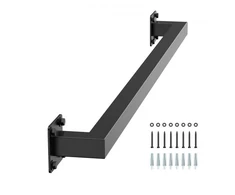 Koduva VEVOR sieninis laiptų turėklas, 910 mm, juodas, 2 sekcijų