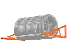 Koduva VEVOR sieninis padangų stovas, reguliuojamas 31"–56", R14–R20, iki 400 lb