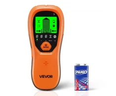 Koduva VEVOR sieninis taškiklių ieškiklis, 5 viename, elektroninis su LCD ekranu ir garso signalu, oranžinis