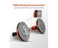 Koduva VEVOR siūlių sujungimo įrankis Seam Setter, 2 vnt., 180° reguliuojamas, 5 col. vakuuminiai siurbtukai