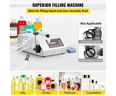 Koduva VEVOR skysčių pildymo mašina GFK-160, 5–3500 ml, LCD ekranas, skaitmeninis valdymas
