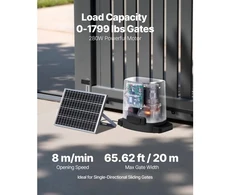 VEVOR Slankiojamų vartų automatika MD280, 280 W, iki 20 m, 816 kg