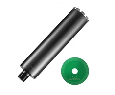 Koduva VEVOR šlapio deimantinio gręžimo karūna, 108 mm, 355 mm gylis, suvirinta lazeriu