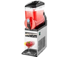 VEVOR Slush machine X-150, 15 l, juoda, nerūdijantis plienas