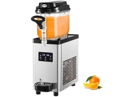 VEVOR Slushių aparatas, 6 l, vieno indo, 300 W, 220 V, nerūdijantis plienas