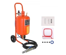 Koduva VEVOR smėliavimo bakas 18,9 l, 60–110 PSI, su 4 antgaliais