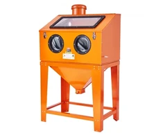 Koduva VEVOR smėliavimo kabinetas 90 gal / 340,7 l su 1,8 gal / 6,8 l dulkių surinkimo sistema