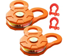 VEVOR Snatch block, 11 t / 25 000 lbs, 14 mm lynui, 2 vnt.