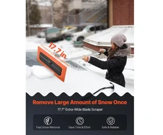 VEVOR Sniego stogo grėblys, 1,2 m pasiekiamumas, 45 cm putų peilis
