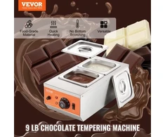 VEVOR Šokolado lydymo aparatas, 2 talpos, 4,1kg