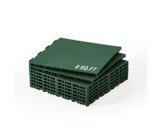 Koduva VEVOR sportinės grindų plytelės, žalios, 8 vnt., 315 x 315 x 16 mm