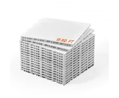 Koduva VEVOR sportinių grindų plytelės ledo ritulio treniruotėms, 15 vnt., 315 x 315 x 16 mm, pelenų pilka