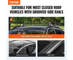 VEVOR Stogo bagažinės skersiniai HJ-RB016-120CM, iki 120,9 cm, 2 vnt.