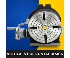 Koduva VEVOR sukamasis stalas 20,3 cm vertikalus ir horizontalus HV8, 3MT, su noniuso skaitymu
