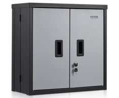 Koduva VEVOR sulankstoma sieninė spintelė, metalinė garažo spintelė, 660 mm, juoda