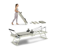 Koduva VEVOR sulankstomas pilates reformeris S1002, 208 x 56 x 72,5 cm