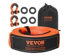 VEVOR Sunkiųjų darbų vilkimo diržo atkūrimo rinkinys 76,2 mm x 6,1 m (MBS-16329 kg)