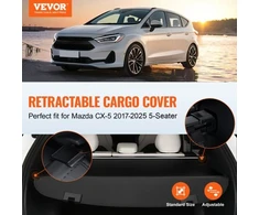 VEVOR Susukama bagažinės uždanga Mazda CX-5 2017–2025, 5 vietų