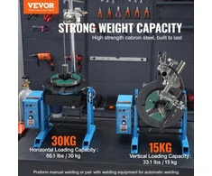 Koduva VEVOR suvirinimo pozicionierius HD-30, 30 kg, 0–90°, 1–12 aps./min, 80 W