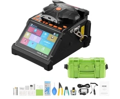 Koduva VEVOR šviesolaidžių suvirinimo aparatas ALK-T8, 6 varikliai, 5" LCD ekranas, 7800 mAh
