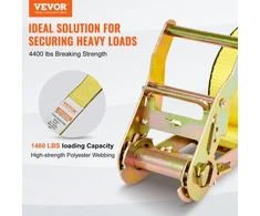 Koduva VEVOR terkšliniai diržai tvirtinimui, 8 vnt., E-Track, 1995,8kg lūžio stiprumas