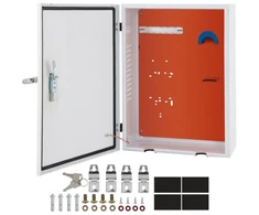 Koduva VEVOR Tesla įkroviklio stotelės dėžė, 70x50x25 cm, lauko kabelių dėžė, IP32, plieninė
