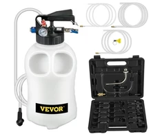 VEVOR Transmisijos skysčio pompa, 2 krypčių ATF pildymo sistema, 10 l, su 14 adapterių