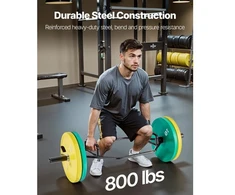 Koduva VEVOR trapo ir hex štanga, 50 mm, 360 kg, juoda