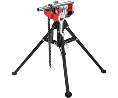 Koduva VEVOR trikojo grandininės spaustuvės vamzdžiams, 1/8"–5", 92,5 cm, sulankstomos plieninės kojelės