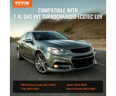 Koduva VEVOR turbokompresorius GT1446S, su tarpikliu rinkiniu, suderinamas su Chevrolet Cruze 2011-2015, Sonic 2012-2020, Trax 2013-2021, Buick Encore 2013-2021, 1.4L