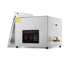VEVOR Ultragarsinė valymo mašina, 15 l, 360 W, su laikmačiu ir šildytuvu, 40 kHz, su krepšiu