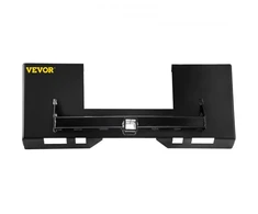 Koduva VEVOR universali slydimo krautuvo montavimo plokštė, 1/4" storio, 3000 lbs, juoda